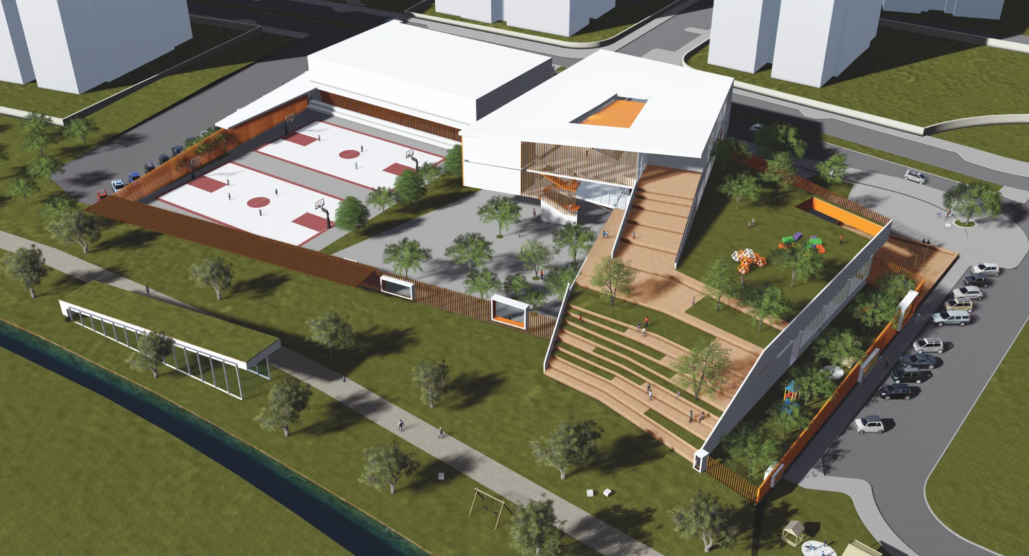 Educational Building Examples Standard Educational Buildings - Bea Architects